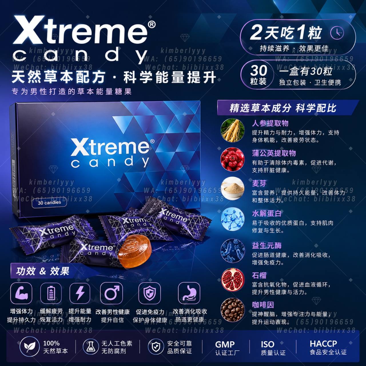 悍马蓝糖 Xtreme Candy